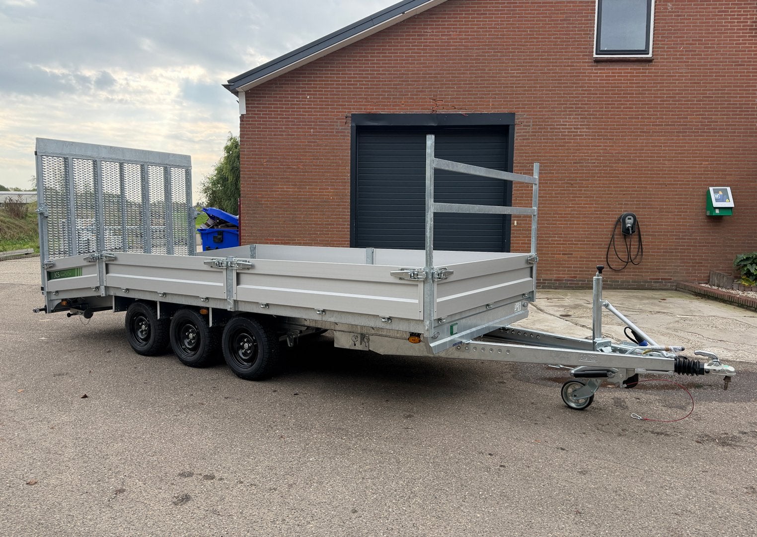 Machinetransporter / beaver trailer 500x200 3500kg., Ophalen, Nieuw