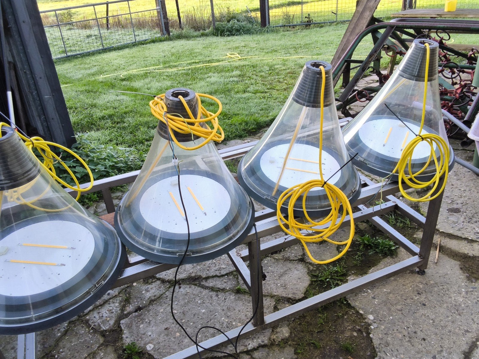 Straatverlichting, erfverlichting, Ophalen, Kunststof, Gebruikt, Minder dan 50 watt