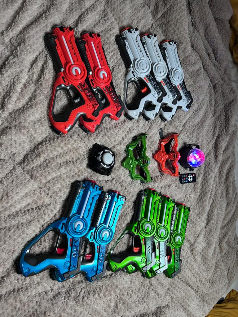 Huren - Lasergame standaard set, Ophalen, Gebruikt