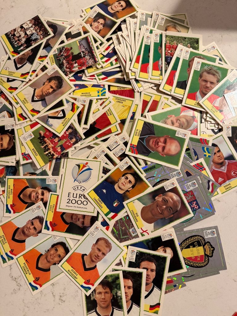 Te koop: Panini stickers Euro 2000 los of meerderen, Hobby en Vrije tijd, Stickers en Plaatjes, Verzenden, Zo goed als nieuw, Meerdere stickers