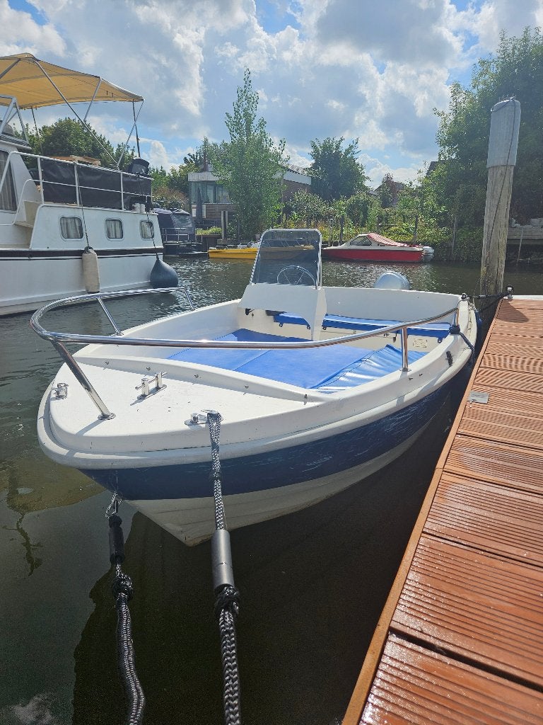 Topcraft 435 Millenium Editon met 4takt Honda 10pk, Watersport en Boten, 10 tot 30 pk, Gebruikt, 10 pk, Met afstandsbediening