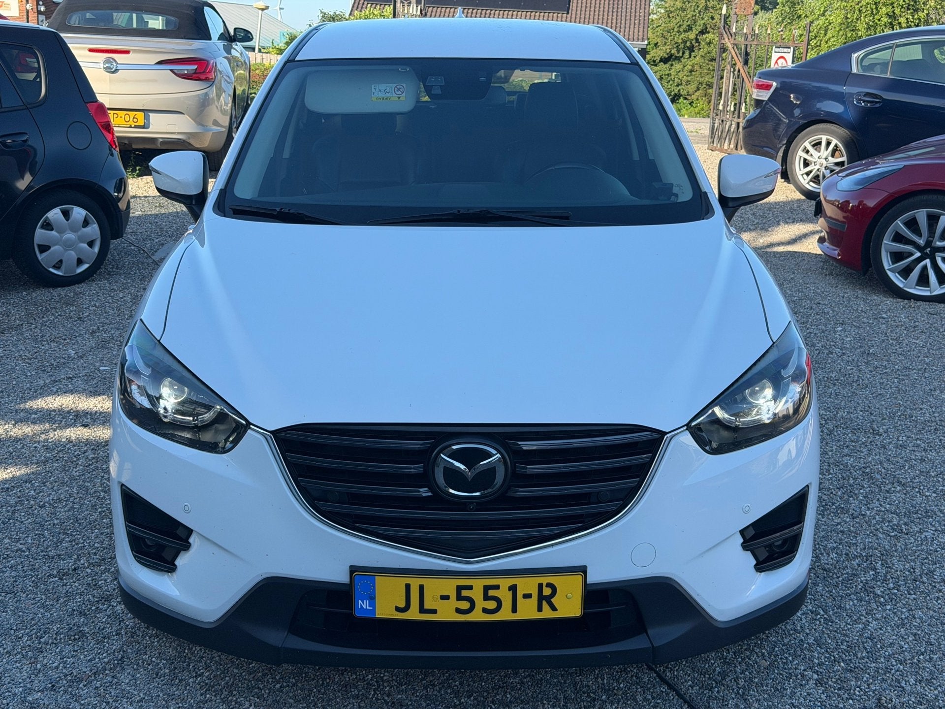 Mazda CX-5 2.0 SkyActiv-G 165 Skylease GT 2WD Carplay 360 Ca, Auto's, 1998 cc, 700 kg, Wit, Bedrijf