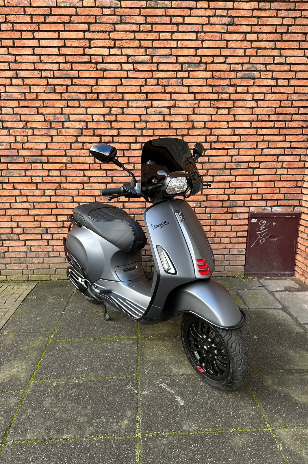 Custom vespa sprint e4 (brom) full options, Ophalen of Verzenden, Zo goed als nieuw, Benzine, Overige modellen
