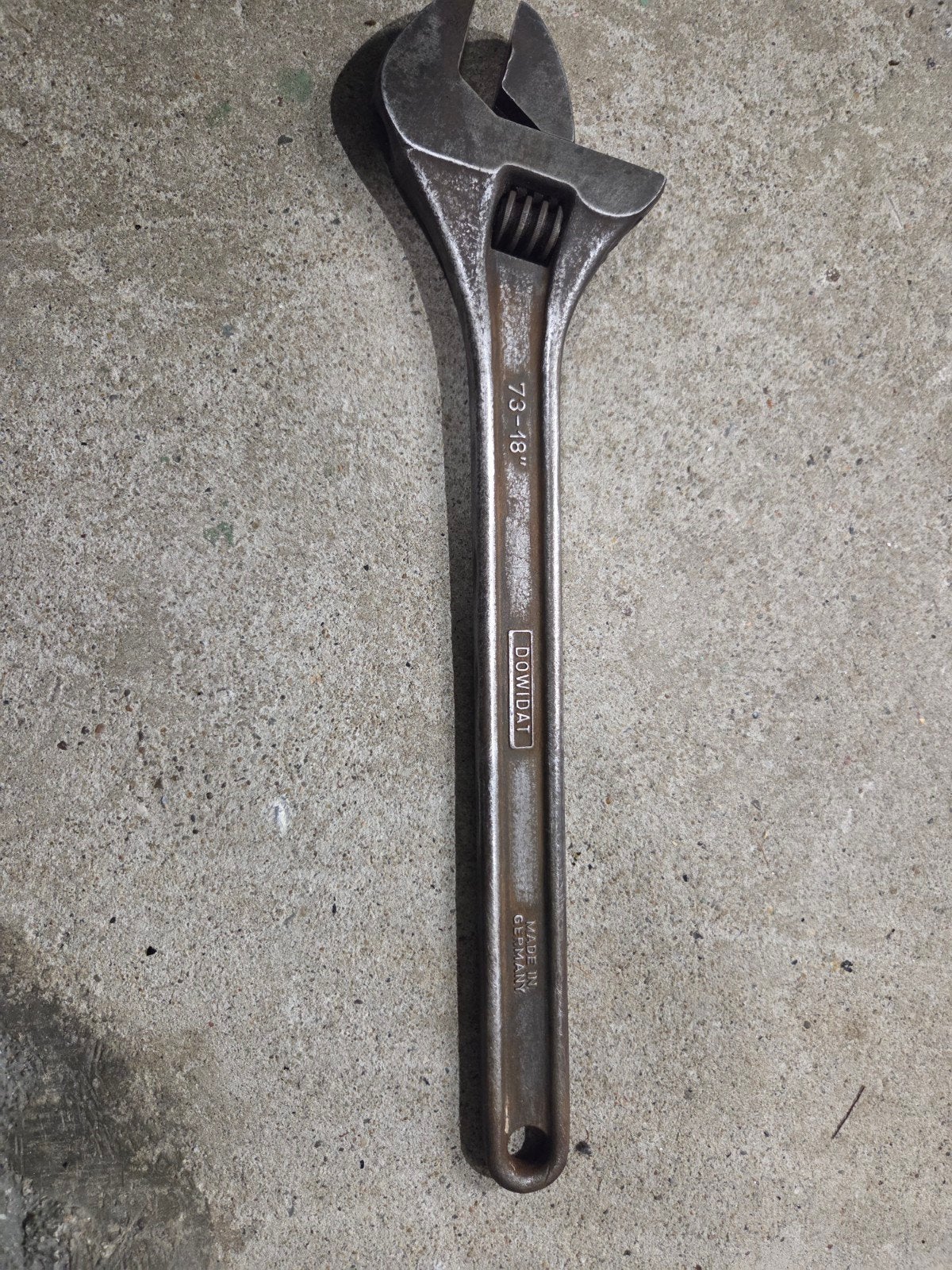 Dowidat verstelbare moersleutel 73-18" - Made in Germany, Ophalen, Gebruikt, Sleutel/ratel, Overige merken
