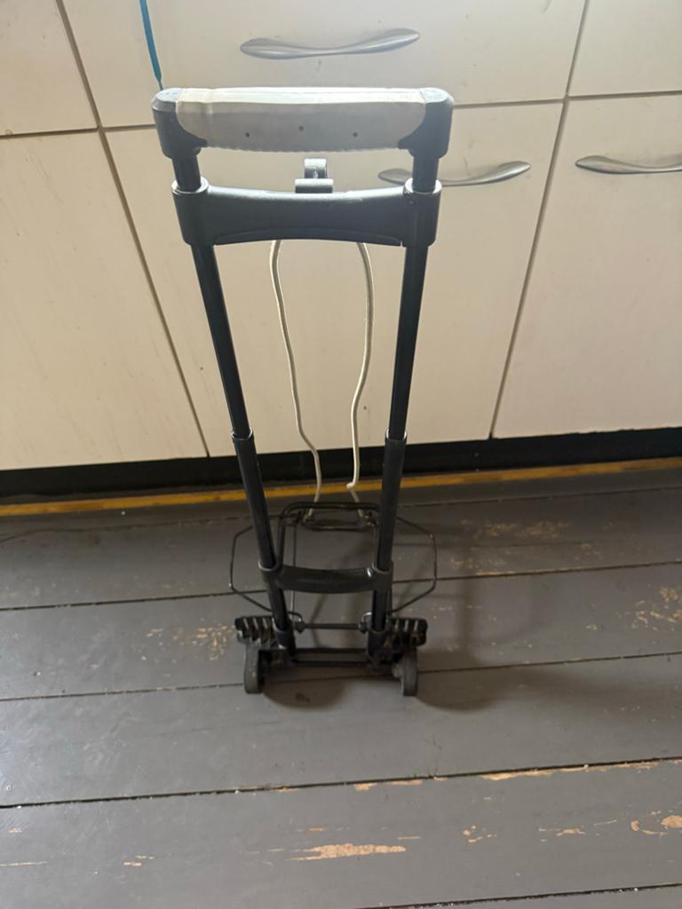 Samsonite opvouwbare bagagekar - Handig en compact, Gebruikt, Ophalen of Verzenden, 70 cm of meer, Minder dan 35 cm