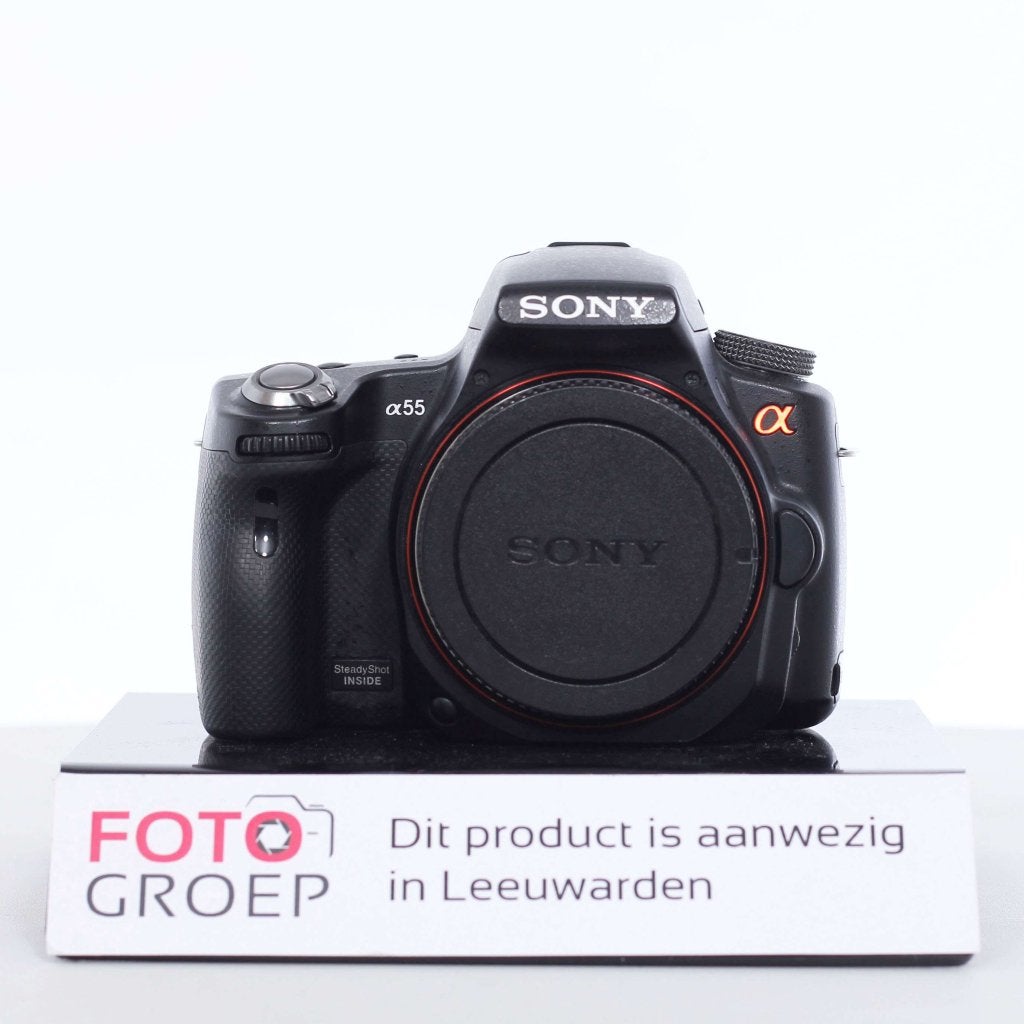 Sony Alpha A55 inclusief 18-70mm F/3.5-5.6 (OCC-Leeuwarden), Foto-Groep, Luttekepoortstraat 26 3841 AX Harderwijk, Spiegelreflex
