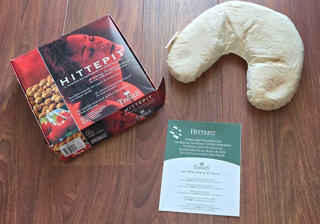 Hittepit kussen - slechts enkele keren gebruikt, Ophalen of Verzenden, Gebruikt, Massagestoel of Kussen