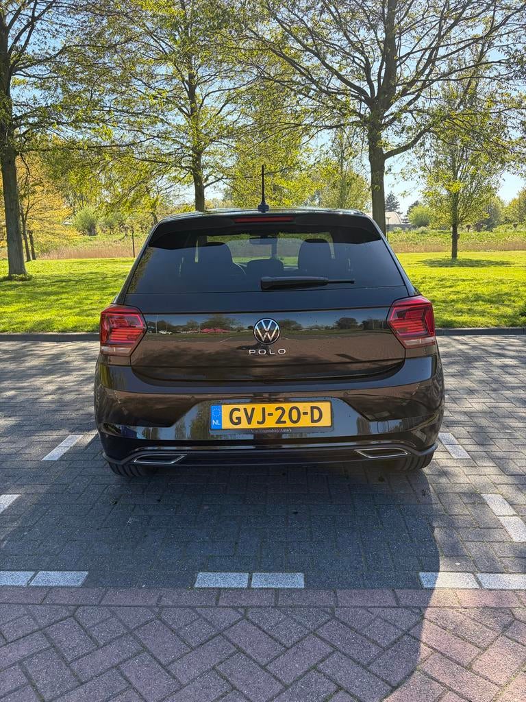Volkswagen Polo R-Line 1.0 TSI 110pk Dsg-7 2021, Zwart, 600 kg, 1100 kg, Geïmporteerd