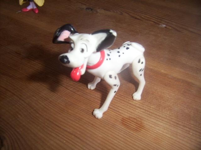 Disney 101 Dalmatiërs Pongo MCD 1991 9cm, Ophalen of Verzenden, Overige figuren, Gebruikt, Beeldje of Figuurtje