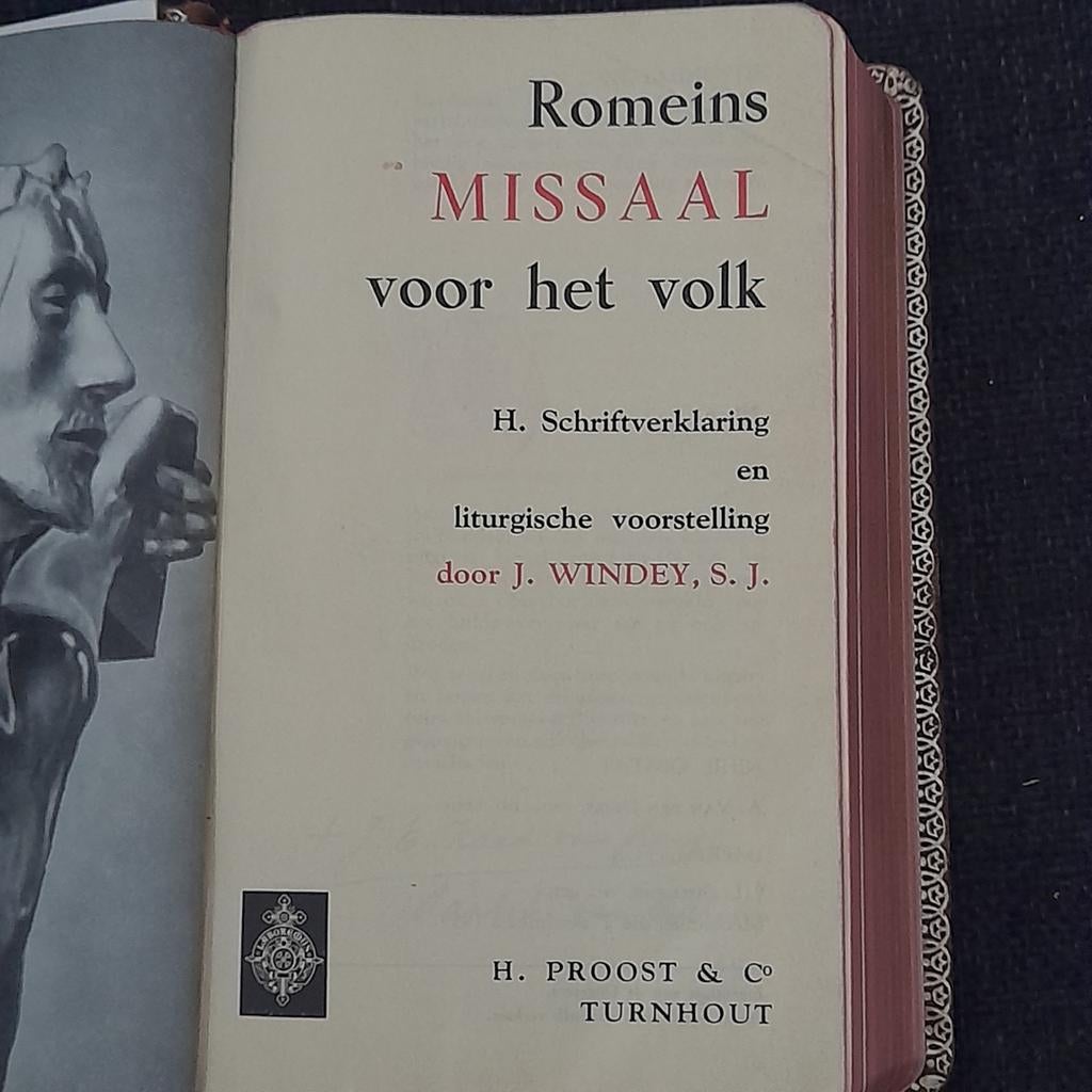 Romeins Missaal voor het volk - J. Windey S.J. (1959), Ophalen of Verzenden, J. Windey, S. J.