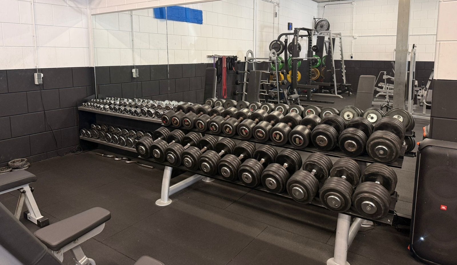 Uitgebreide Dumbbell Set met Rekken - 1 tm 48 kg