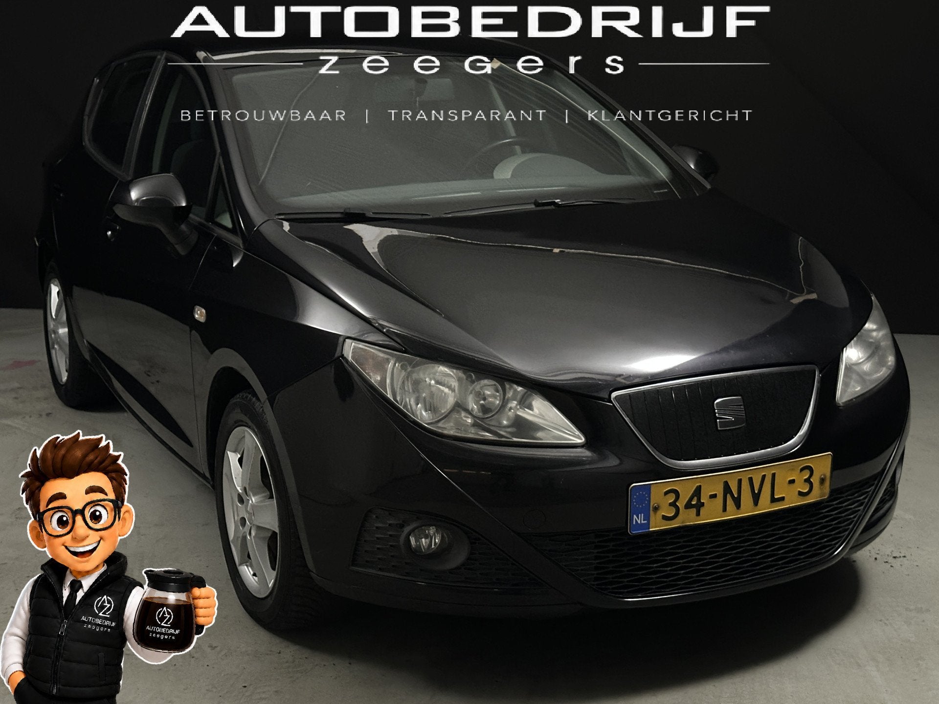 SEAT Ibiza 1.2 TDI Style Ecomotive *AC*Well-Kept*Diesel*, Auto's, Voorwielaandrijving, Euro 5, 1199 cc, 96 €/maand