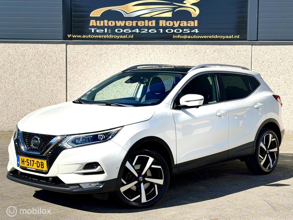 *Dikke Nissan Qashqai 1.3 DIG-T Tekna+*NAP*VOL*, Auto's, Voorwielaandrijving, 687 kg, Gebruikt, Euro 6