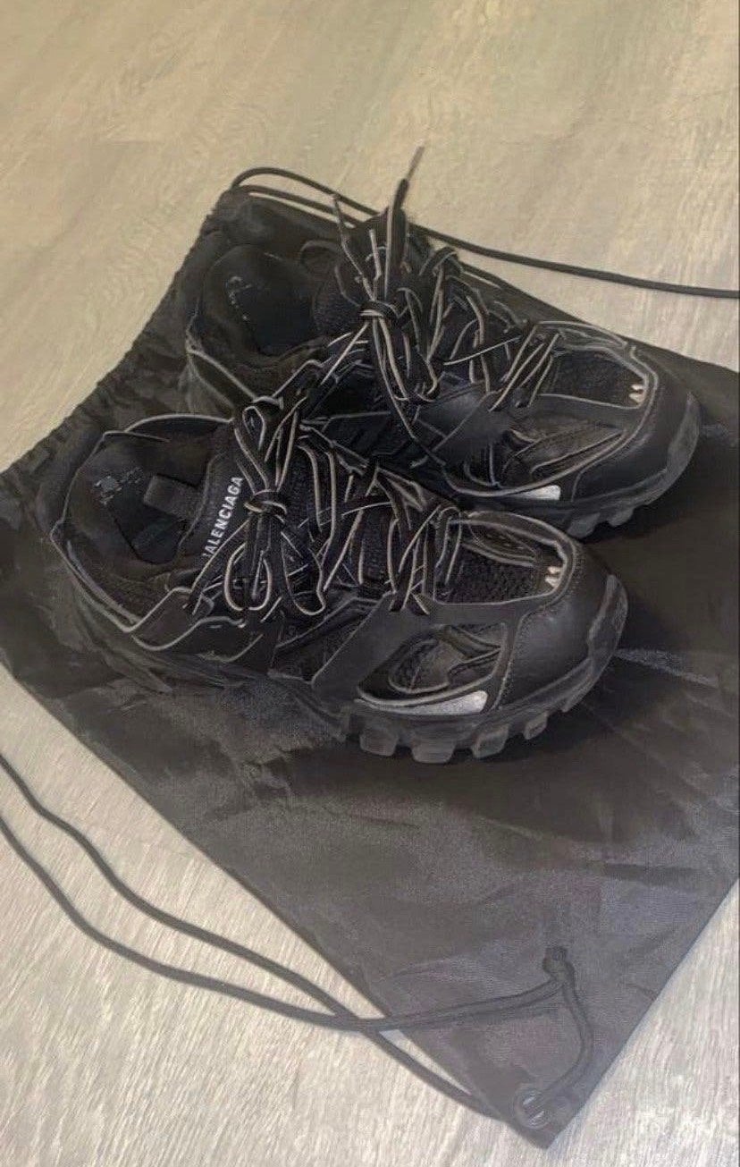 Balenciaga Tracks Sneakers Maat 41, Zwart, Ophalen of Verzenden, Sneakers of Gympen, Gedragen