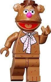 Lego 71033 minifiguur muppet 'Fozzie', Ophalen of Verzenden, Nieuw