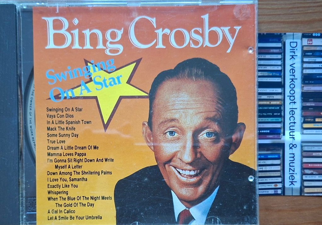 Bing Crosby; Swinging on a star (EEC, 1988), Gebruikt, Ophalen of Verzenden, Jazz, Album