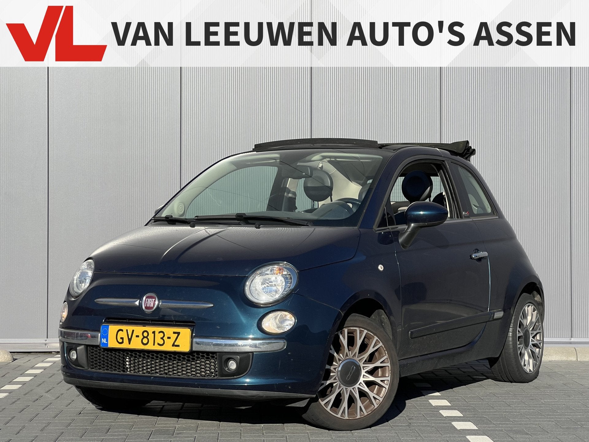 Fiat 500C 1.2 Lounge | Nieuw binnen | Airco | NAP |, Auto's, Stof, Gebruikt, 4 cilinders, Origineel Nederlands
