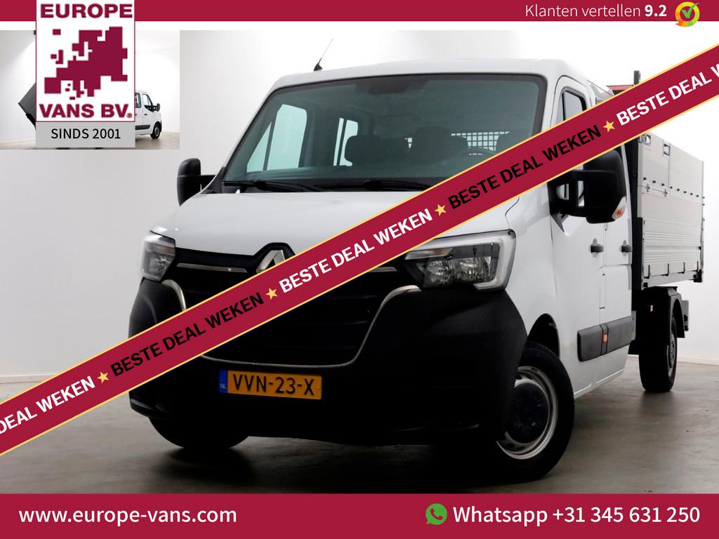 Renault Master T35 2.3 dCi 145pk L3 D.C. Kipper met hoge boo, Auto's, Voorwielaandrijving, 145 pk, 2421 kg, Gebruikt