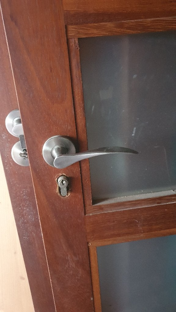 Vier massief houten binnendeuren, Ophalen, Gebruikt