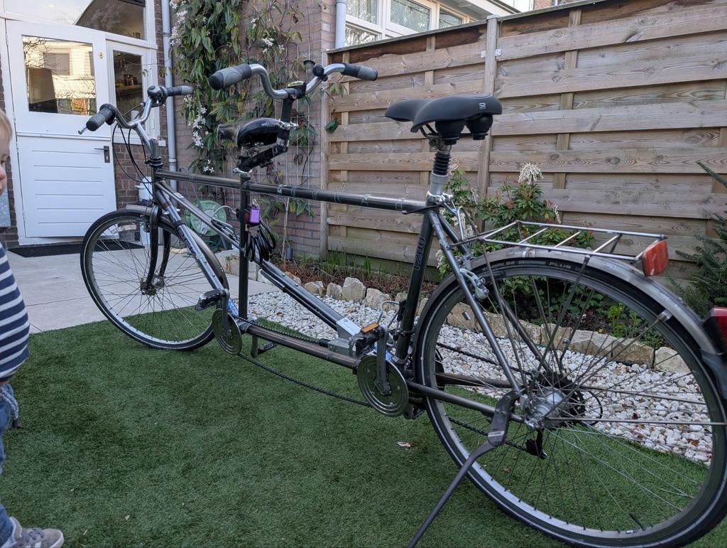 Trek Tandem - Zeer Goed Onderhouden, 21 Versnellingen, Fietsen en Brommers, Fietsen | Tandems, Gebruikt, Meer dan 20 versnellingen
