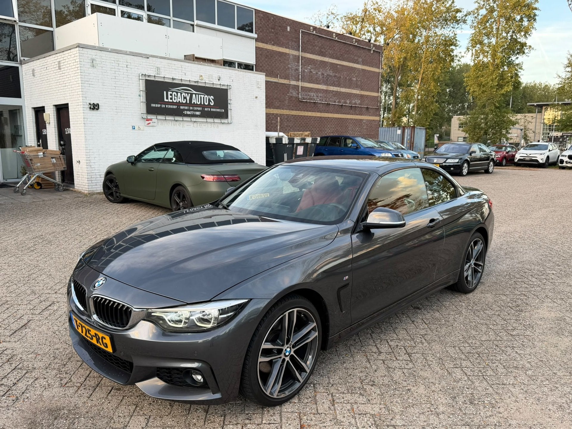 BMW 4-serie Cabrio 430i xDrive High Executive - Leder - Adap, Automaat, Gebruikt, Euro 6, 4 stoelen
