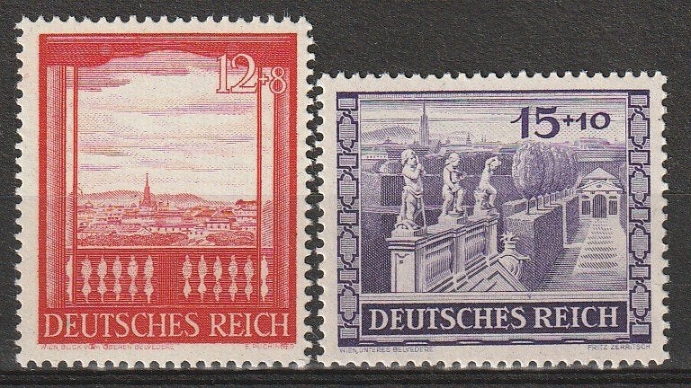 Duitse Rijk Minr 804/5 postfris, Ophalen of Verzenden, Duitse Keizerrijk, Postfris