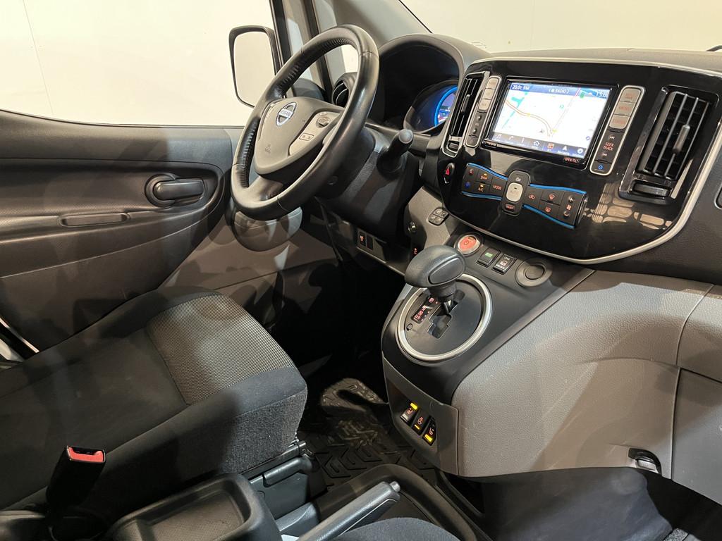 Nissan E-NV200 Business 40 kWh Kipper / 100% Elektrisch / Ai, Gebruikt, Zwart, Met garantie (alle), 1723 kg
