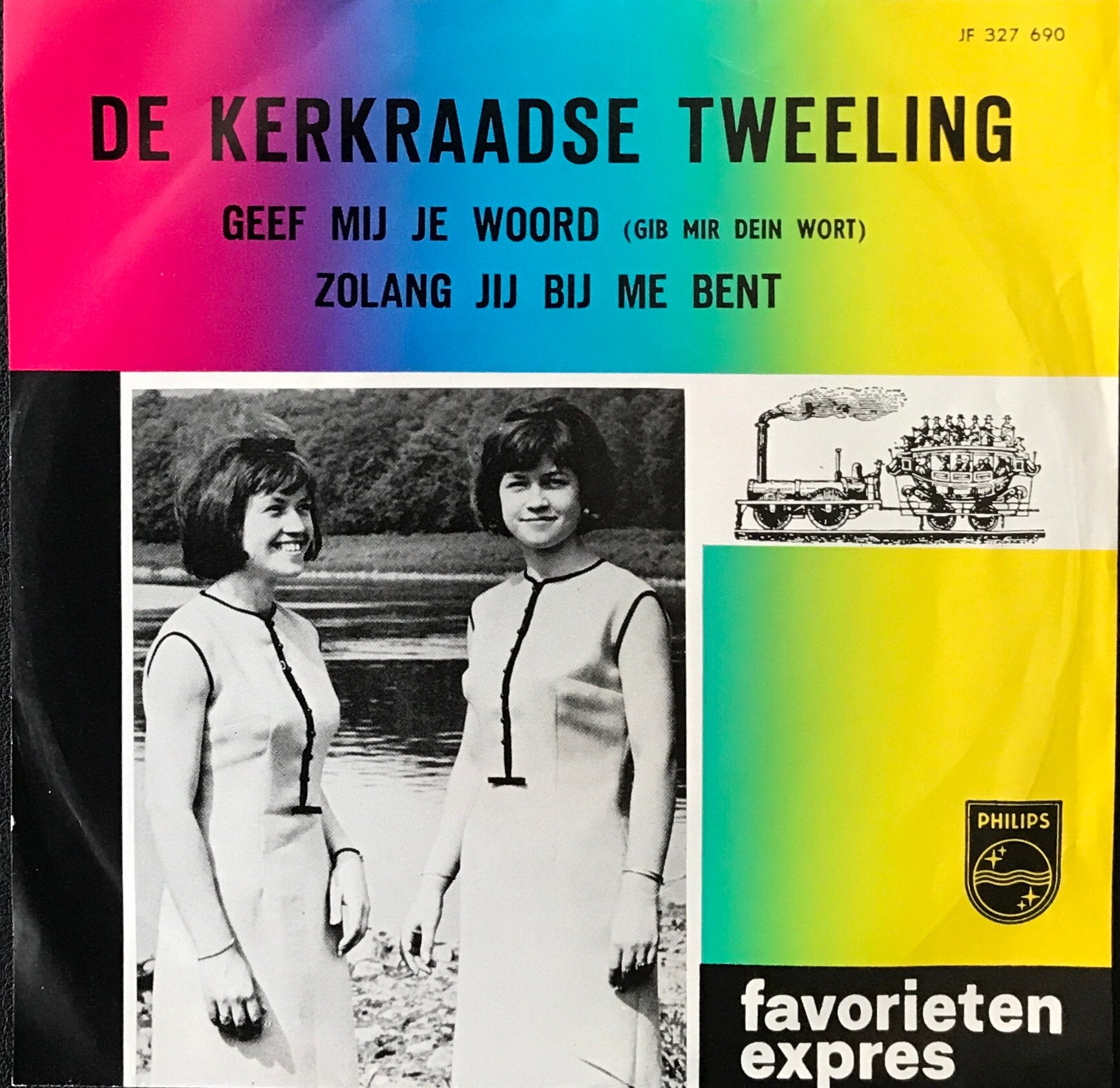 De Kerkraadse tweeling - Zolang jij bij me bent (ALS NIEUW), Verzenden, 7 inch
