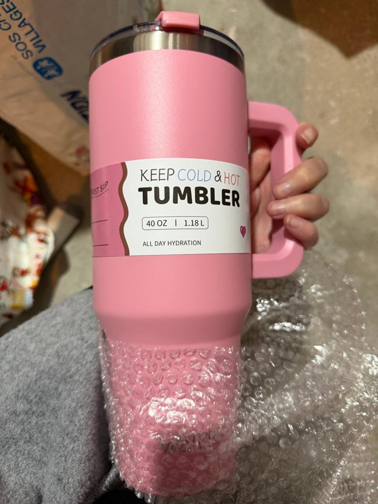 Watersy Cold & Hot 1,18L Tumbler - Nieuw en Ongebruikt, Overige typen, Nieuw, Ophalen of Verzenden, Roze