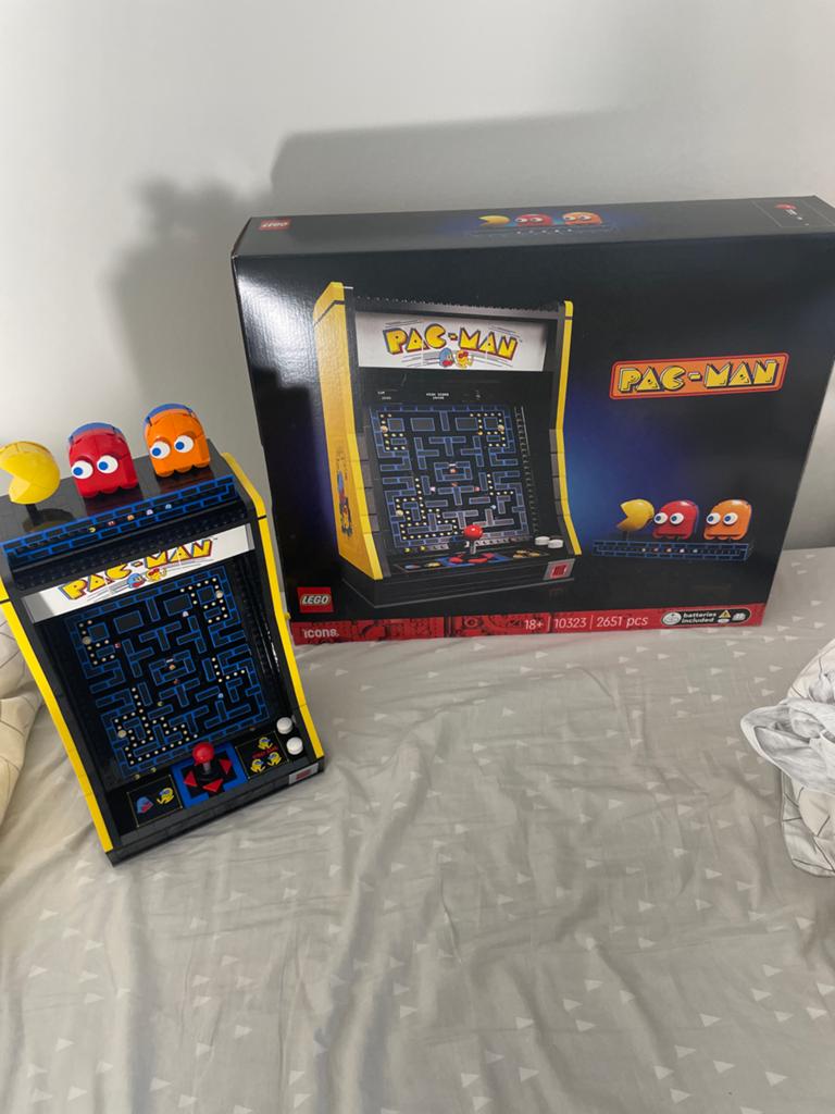 Lego Pac-Man Arcade (10323) met extra blokjes, Kinderen en Baby's, Speelgoed | Duplo en Lego, Lego, Ophalen of Verzenden, Zo goed als nieuw