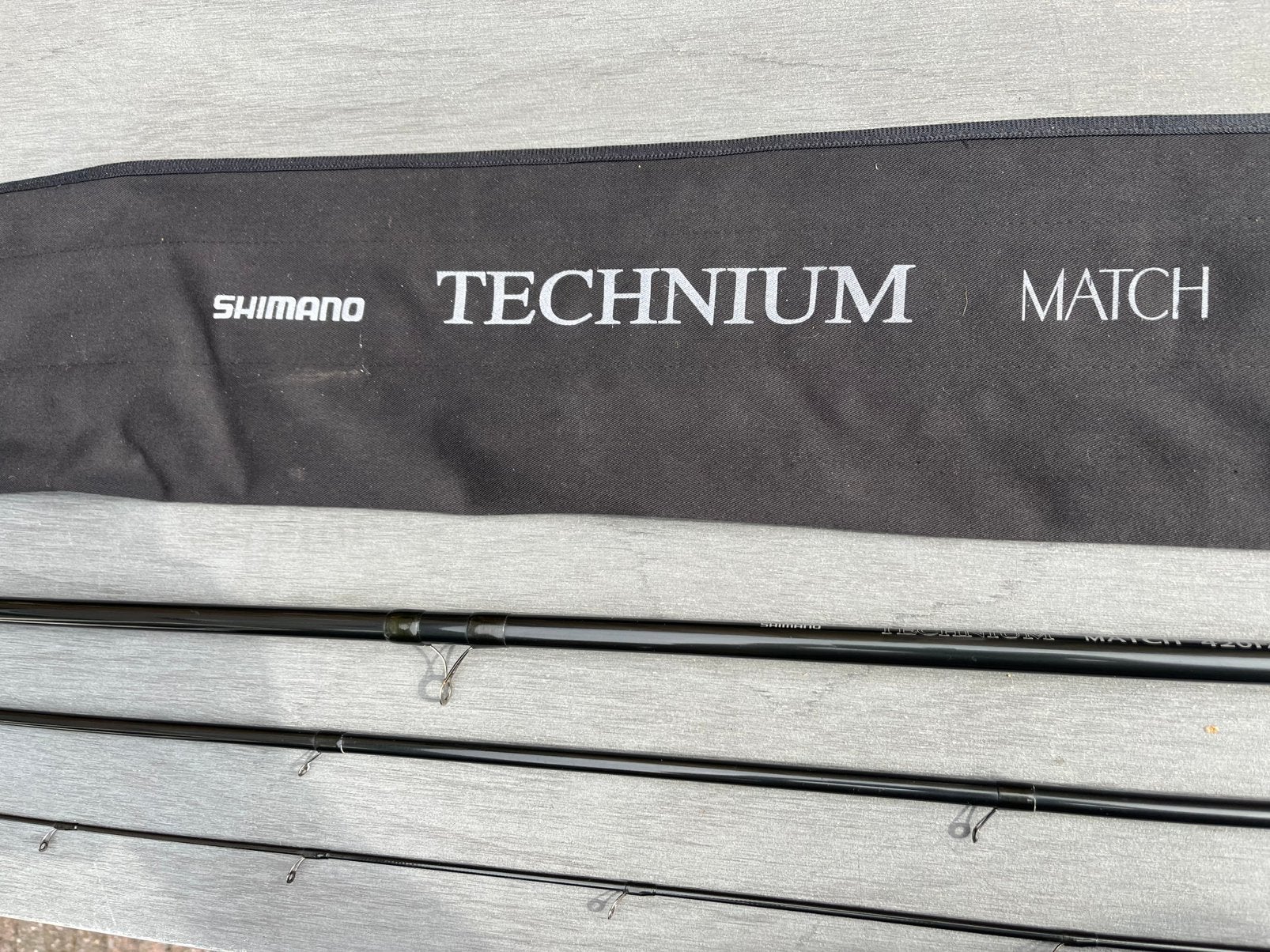 Shimano Technium Match 420FA 10-20 gram, Ophalen of Verzenden, Zo goed als nieuw, Molen