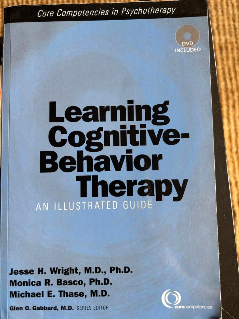 Learning Cognitive-Behavior Therapy - Met potlood geschreven, Ophalen of Verzenden, Gamma, Gelezen, WO
