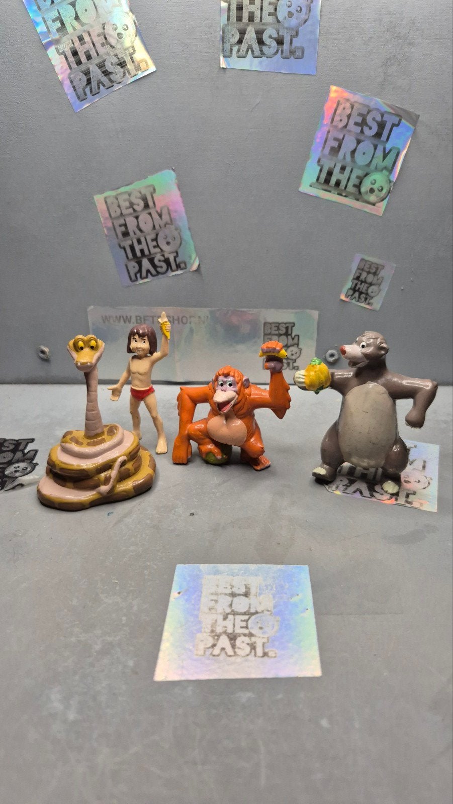 Vintage Jungle Book Figuren Disney Kodak, Ophalen of Verzenden, Gebruikt