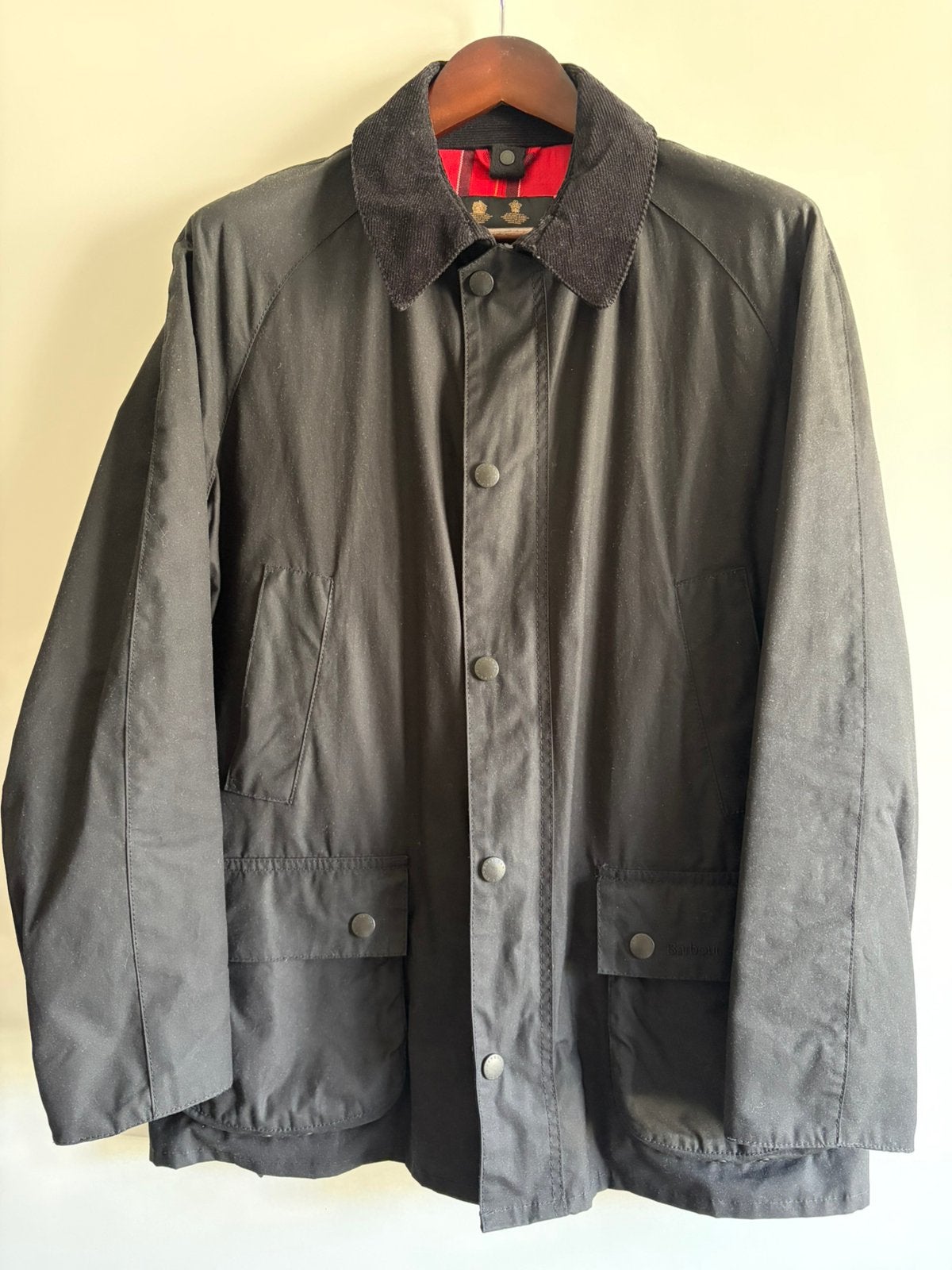 Barbour | Ashby | maat L, Verzenden, Zo goed als nieuw, Maat 52/54 (L), Zwart