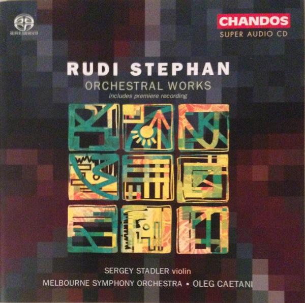 Rudi Stephan/Stadler/MSO/Caetani – Orchestral Works (SACD), Ophalen of Verzenden, Romantiek, Zo goed als nieuw, Orkest of Ballet