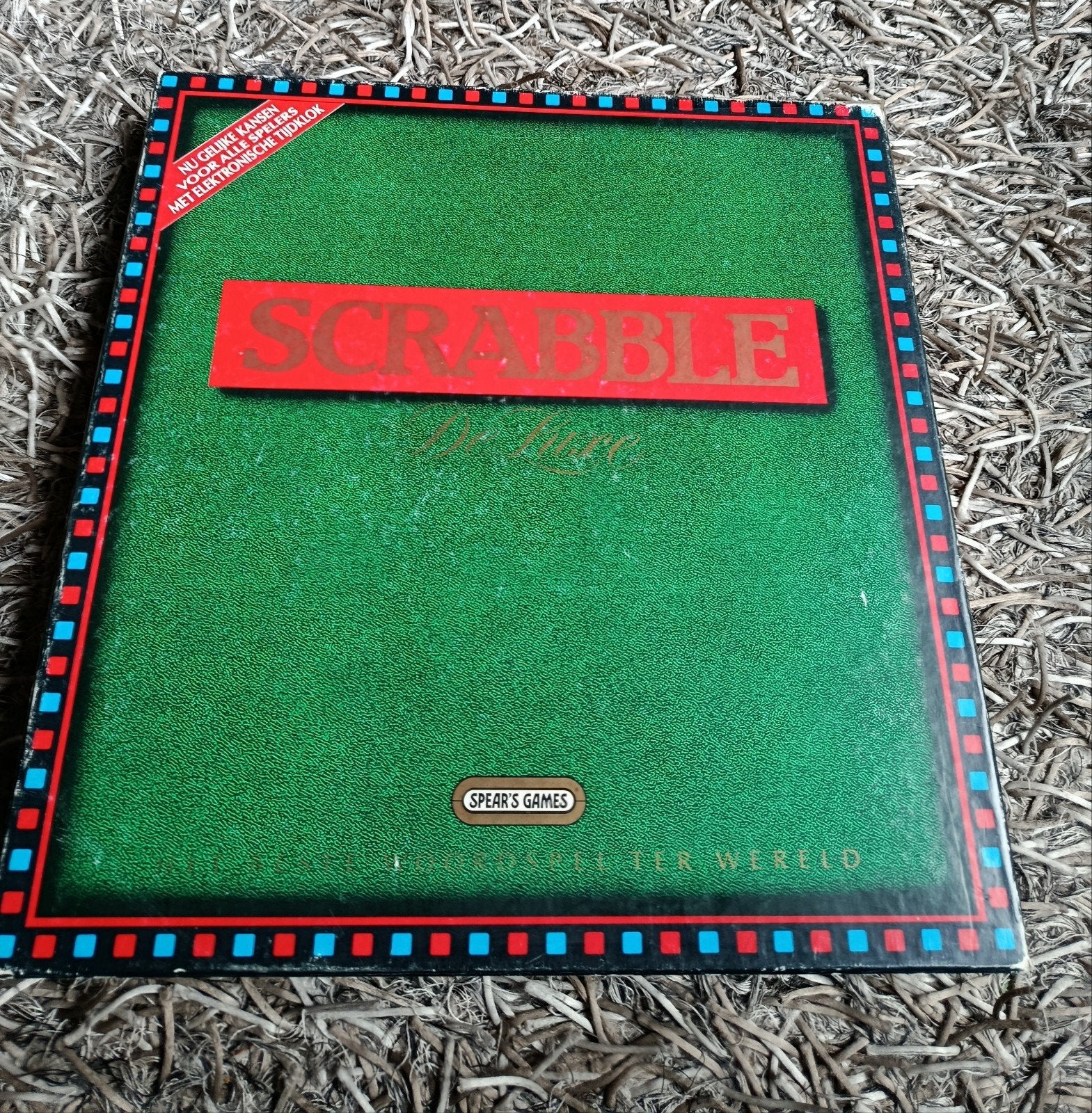 Scrabble Bordspel - Klassieke Woordspel Plezier, Hobby en Vrije tijd, Gezelschapsspellen | Bordspellen, Een of twee spelers, Ophalen of Verzenden