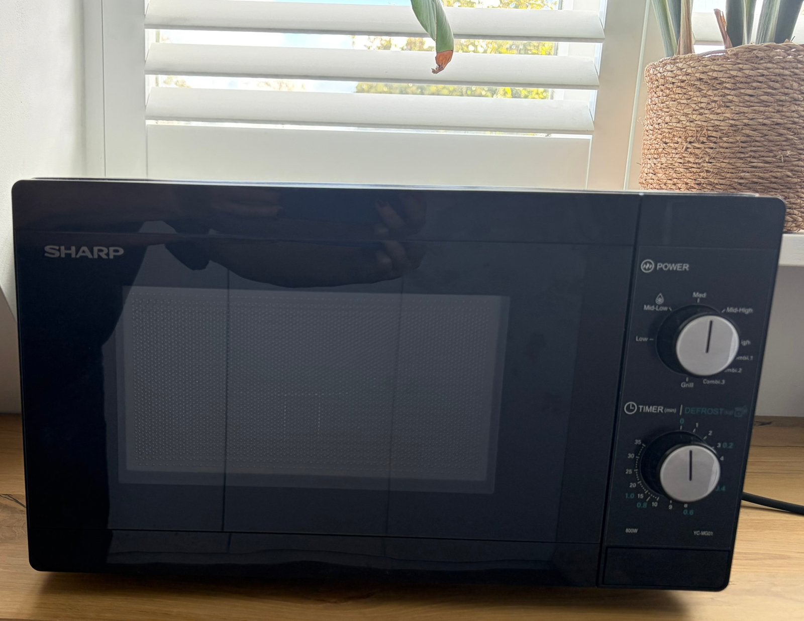Sharp magnetron met grill (ongebruikt), Ophalen, Zo goed als nieuw, Grill
