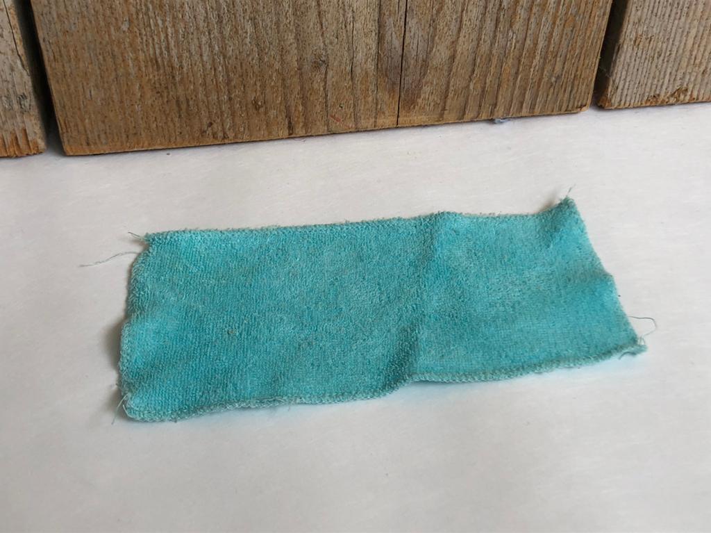 Blauwe vintage Barbie handdoek, Ophalen of Verzenden, Zo goed als nieuw, Toebehoren