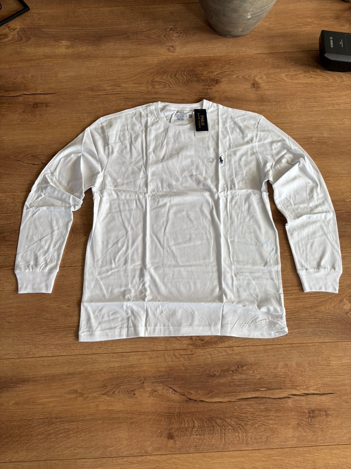 Ralph Lauren sweatshirt wit in maat L, Ophalen of Verzenden, Nieuw, Maat 52/54 (L), Wit