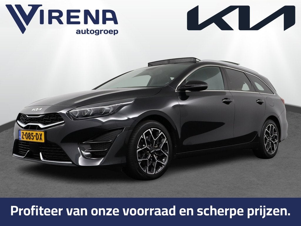Kia Ceed Sportswagon 1.5 T-GDi GT-Line Automaat - Carplay/An, Gebruikt, 4 cilinders, 160 pk, Leder en Stof