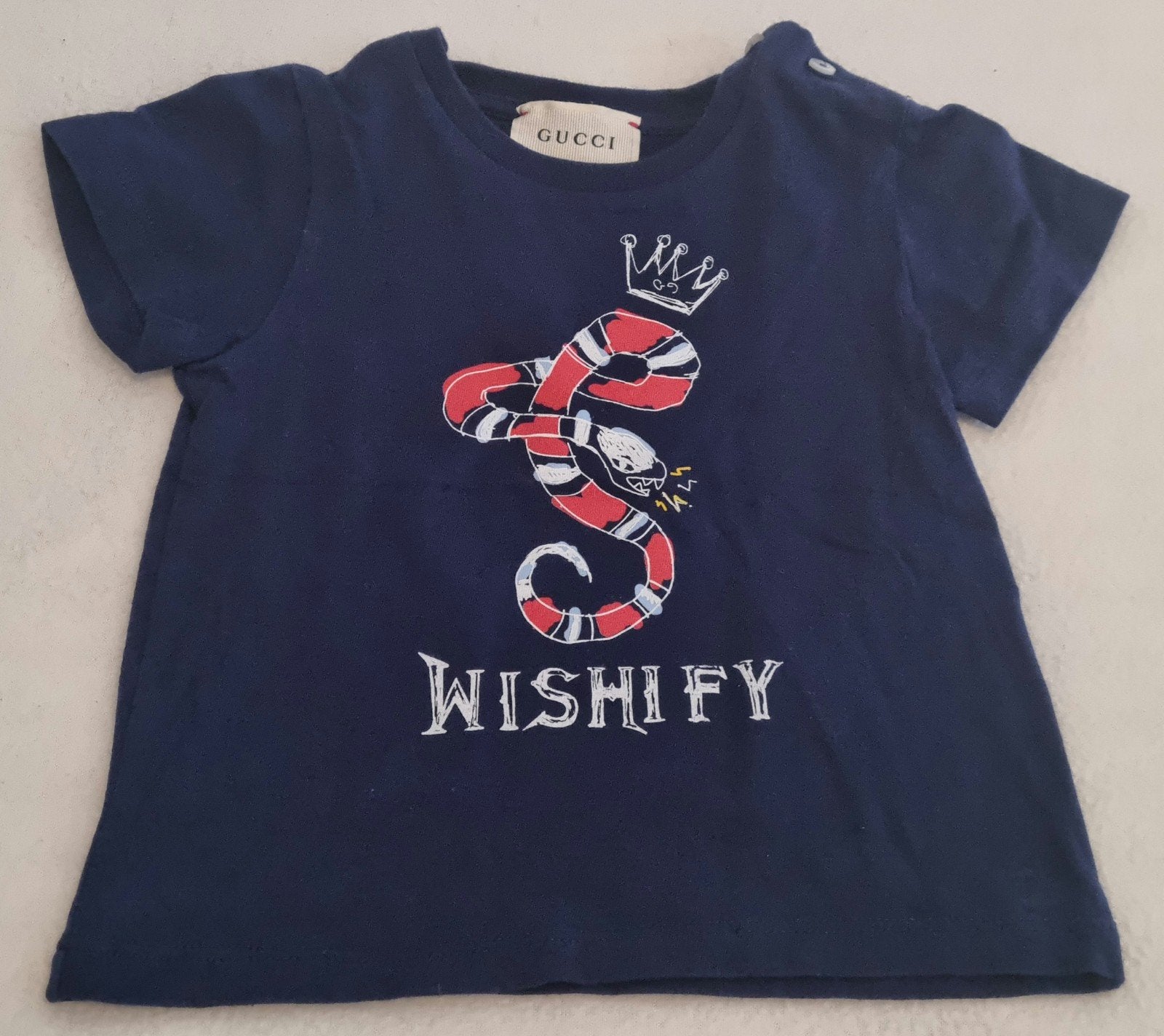 Gucci tshirt baby kleding 6-9 maanden maat 68 74 t-shirt, Verzenden, Gucci, Zo goed als nieuw, Jongetje