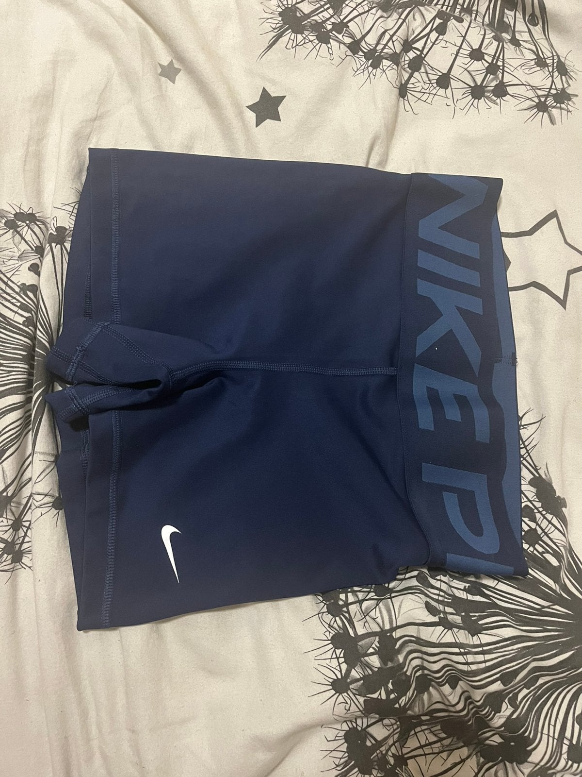 Nieuwe Nike dames sportshort – donkerblauw – met kaartje, Ophalen of Verzenden, Blauw