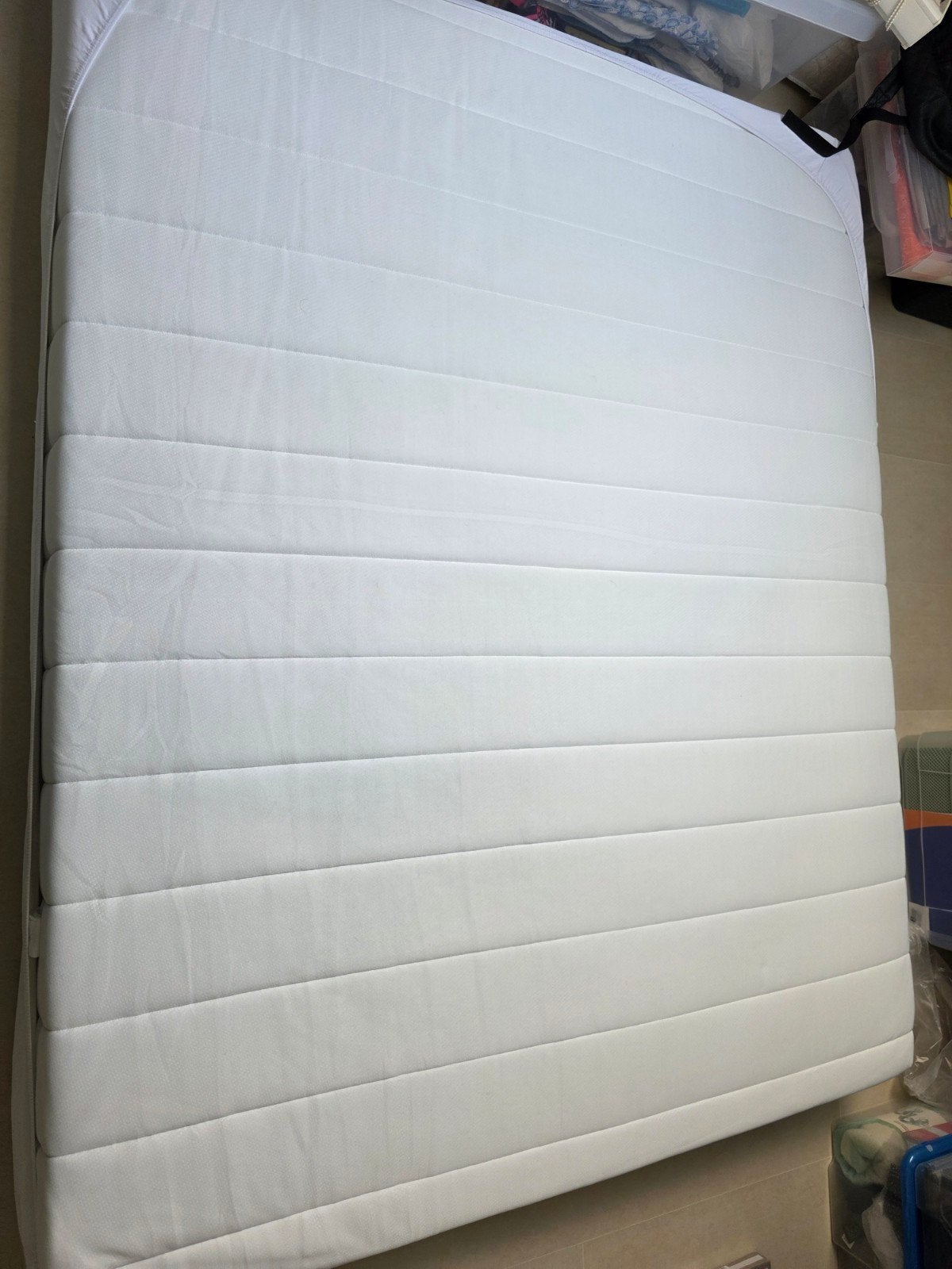 Gebruikt matras 160x200 cm voor 2 personen 2manden gebruikt, Huis en Inrichting, Slaapkamer | Matrassen en Bedbodems, Ophalen