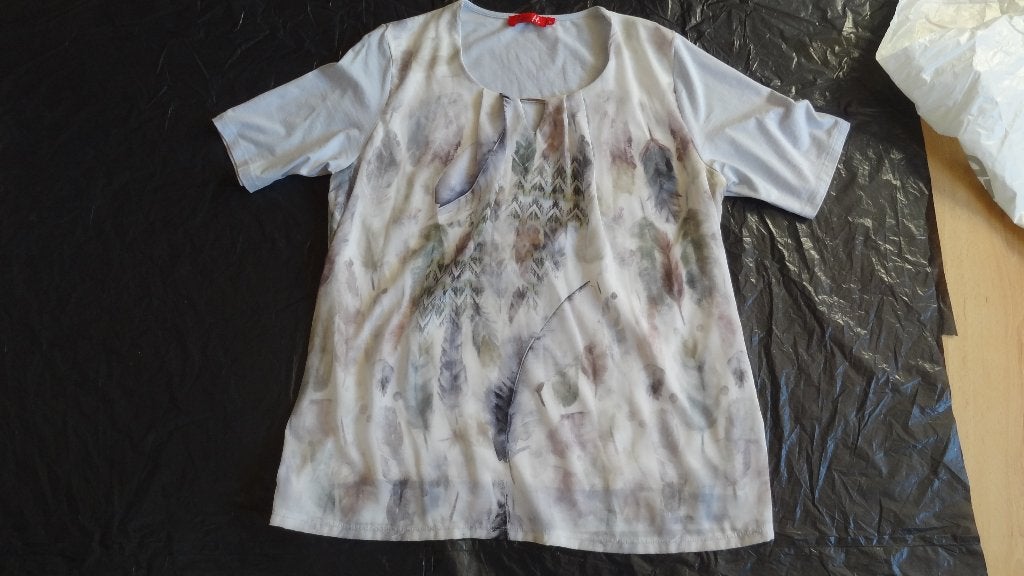 NIEUWE top / shirt ,maat L merk lea H , met GRATIS een artik, Kleding | Dames, Meerkleurig, Nieuw, Ophalen of Verzenden, Korte mouw