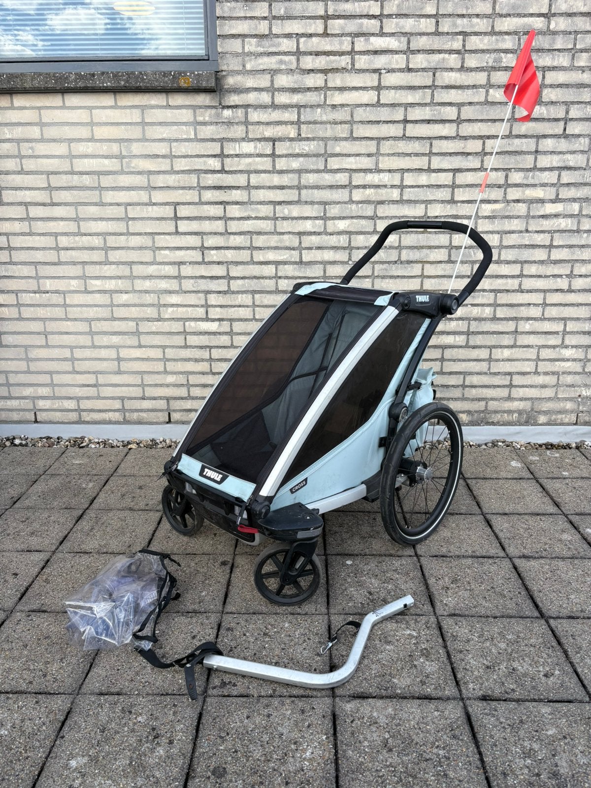 Thule Chariot Cross 1 zit, Ophalen, Gebruikt, Vering, 20 tot 40 kg