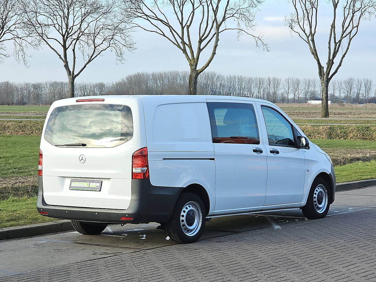 MERCEDES-BENZ VITO 114 l2 2x schuif autom., Auto's, Bestelauto's, Automaat, 136 pk, Gebruikt, Stoelverwarming