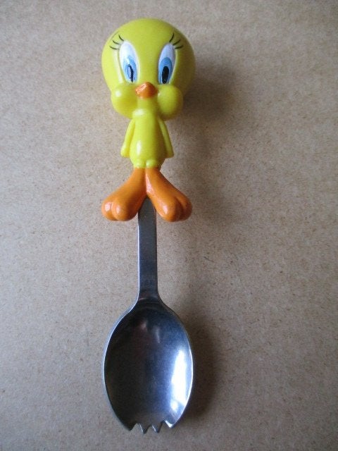 adv10493 tweety lepeltje, Ophalen, Looney Tunes, Gebruikt, Overige typen