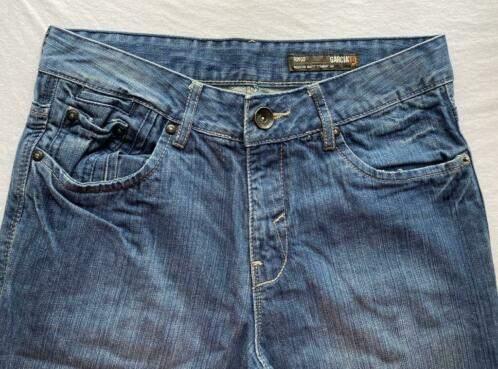 Carcia spijkerbroek mt 170/36, Kleding | Dames, Spijkerbroeken en Jeans, Ophalen of Verzenden, Zo goed als nieuw, Blauw, Overige jeansmaten