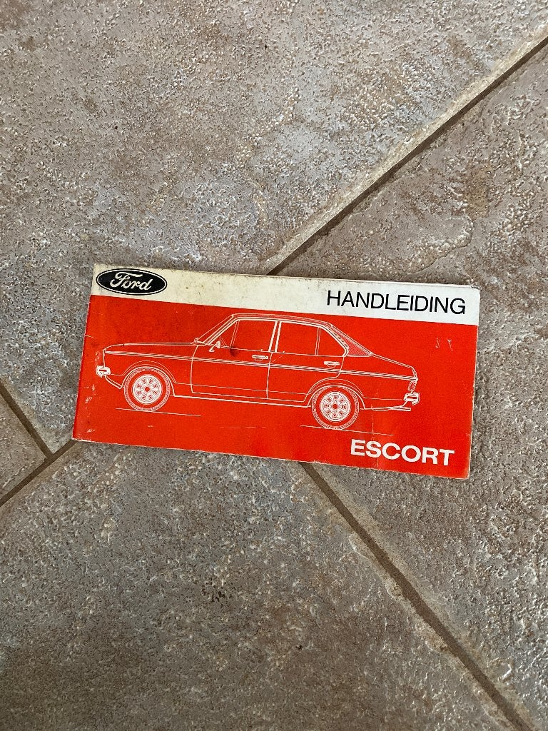 Handleiding Ford Escort ‘76, Ophalen of Verzenden