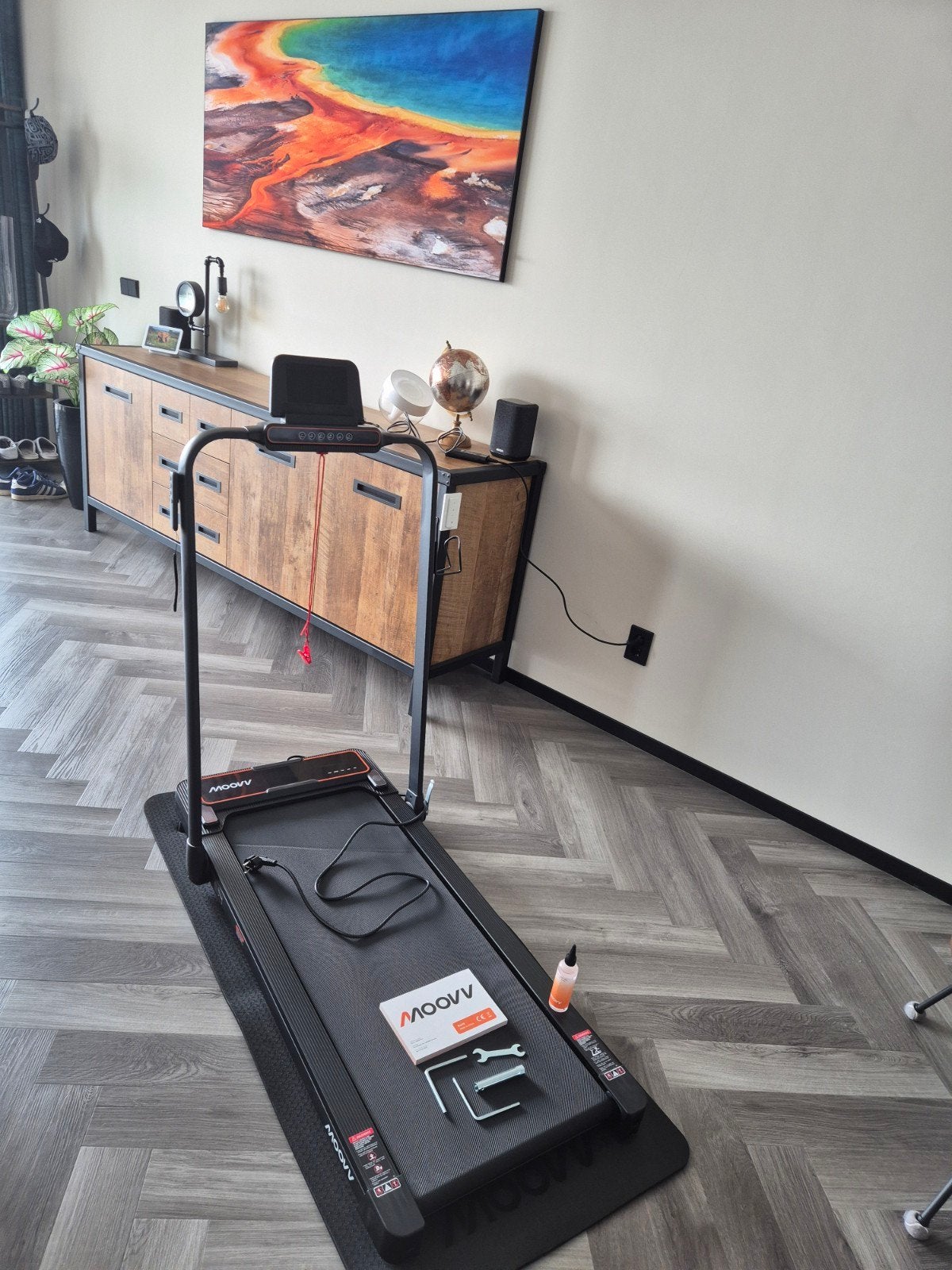 Moovv ​SmartStep Pro v2 Incline Loopband – Zo goed als nieuw, Ophalen, Zo goed als nieuw, Loopband
